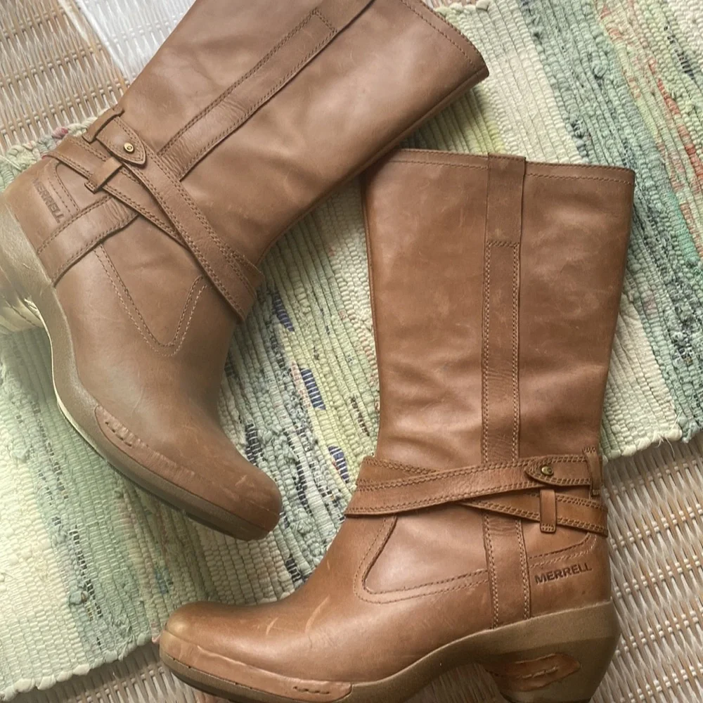 Merrell Luxe Whip leather boots - Picture 8 of 14